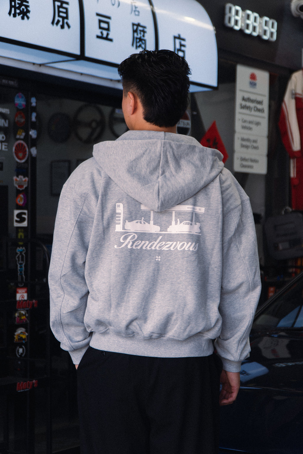 Meeting Point Zipped Hoodie