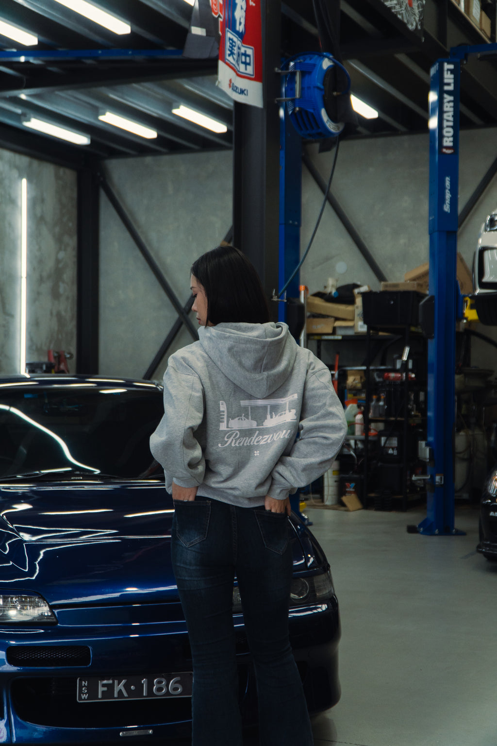 Meeting Point Zipped Hoodie